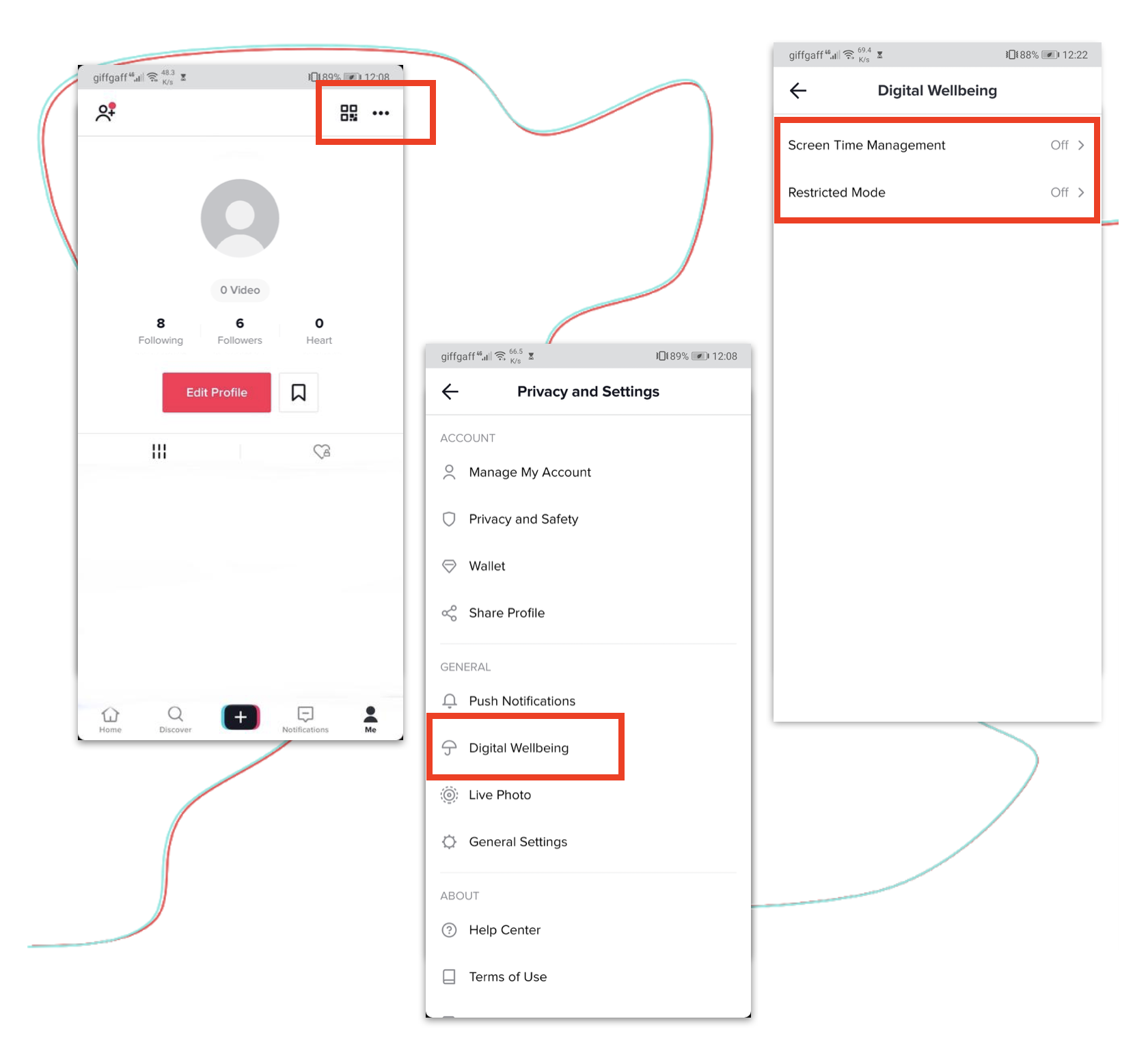 TikTok Screen Time